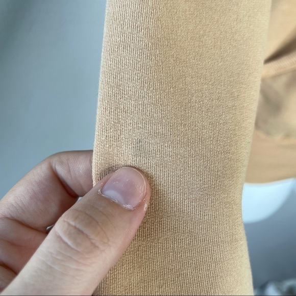 SPLENDID Tan Zip Up Hoodie Jacket - Picture 7 of 7